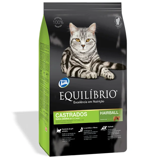 Сухий корм Equilibrio Cat, для стерилізованих кішок, 15 кг