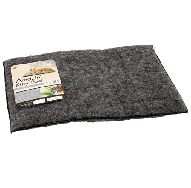 Лежак K&H Amazin Kitty Pad для кошек, серый, 58×31×5 см