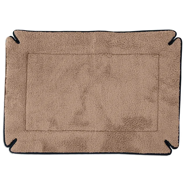 Подстилка согревающая в клетку K&H Self-Warming Crate Pad для собак, коричневый, 81×122 см