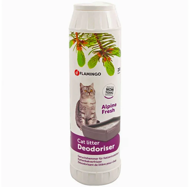 Дезодорант для кошачьего туалета Flamingo Cat Litter Deodoriser, 0.75 кг