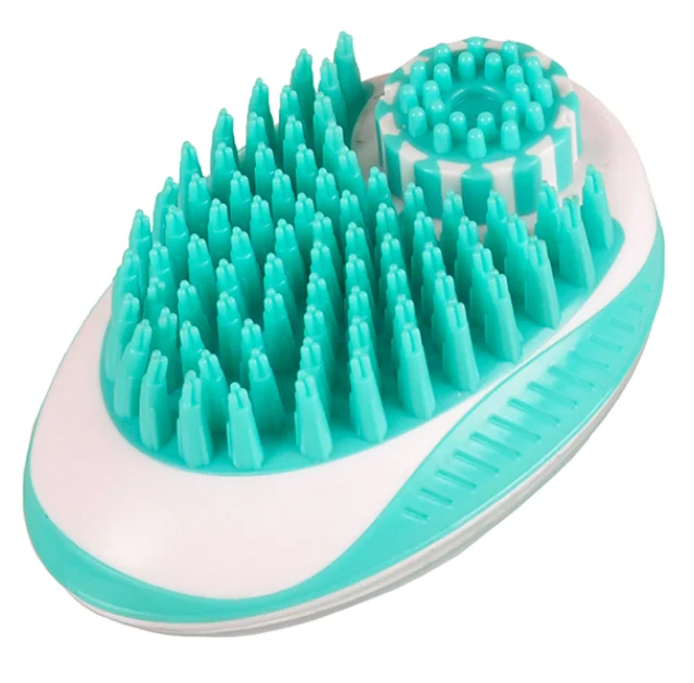 Щітка Flamingo Margo 2in1 Clean And Massage Brush, для чищення і масажу, для собак