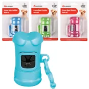 Контейнер с пакетами Flamingo Poop Bag Holder Barrel, для сбора фекалий, 22×32 см