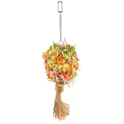 Игрушка Flamingo Papyr Parakeet Toy Bouquet, для попугаев, 9×8×36 см