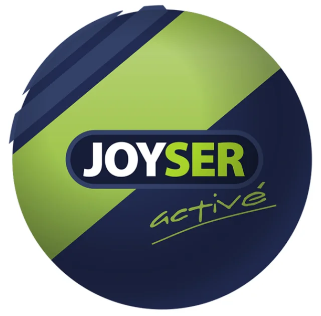 Игрушка Joyser Active Ball, мяч, для собак, синий/зеленый, 6.3 см