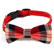 Ошейник бабочка Croci Fiocco для собак, экокожа, ассорти, 35.5-43×2 см