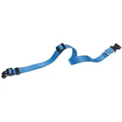 Нашийник Croci регульований, для собак, нейлон, синій, 40-68×1.9 см