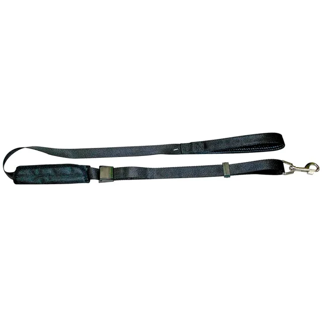 Повідець безпеки в машину Croci Nylon Safety Belt для собак, нейлон, чорний, 2.5×150 см