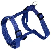 Шлея Croci Pettorina для собак, нейлон, синий, 55-95×1.9 см