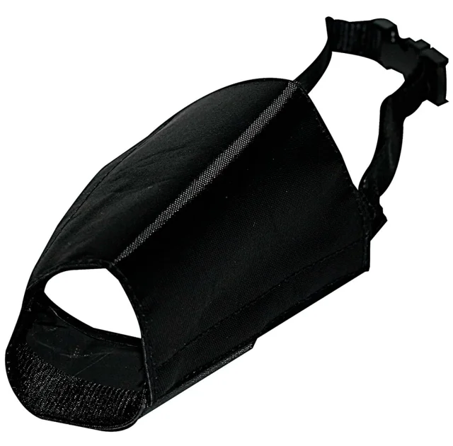 Намордник Croci №2 для кокер спанієль, бігль, нейлон, чорний, 16×22×9 см