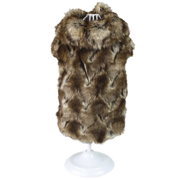 Куртка меховая Croci Anna для собак, зима, XL, 35 см
