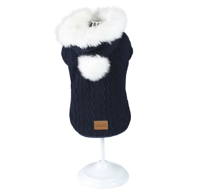 Свитер Croci Cushy Blue для собак, зима, синий, 30 см