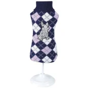 Свитер Croci Shimmer для собак, зима, разноцветный, XXL, 40 см