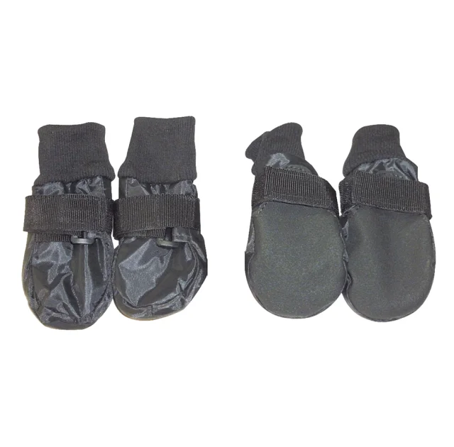 Ботинки на липучке Croci для собак, черный, размер M