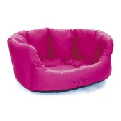 Диван Croci Fuxia для собак і котів, текстиль, рожевий, 54 см