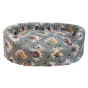 Диван Croci Prob-llama для собак и кошек, серый, 60×50×15 см