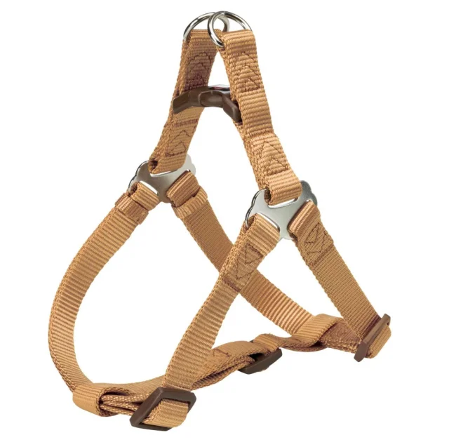 Шлея Trixie Premium One Touch Harness для собак, 30-40 см, 10 мм, размер XS-S, карамельный