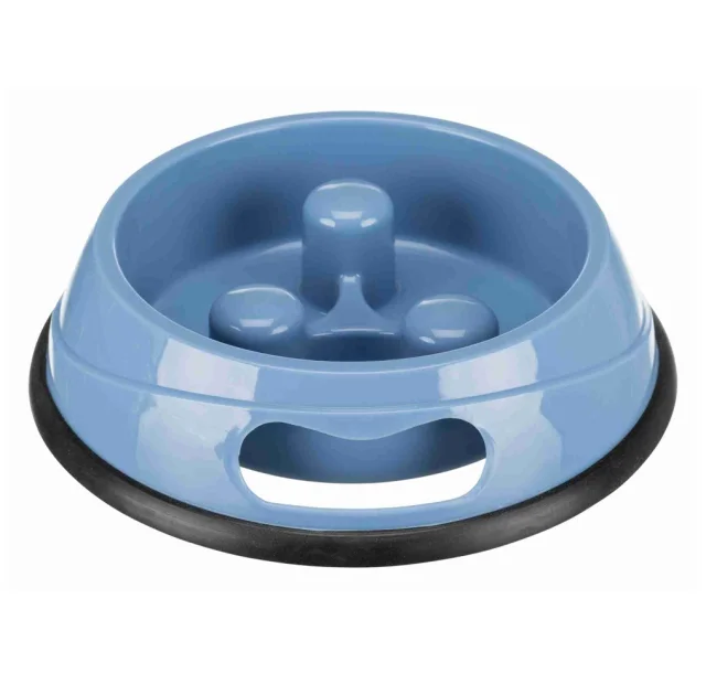 Миска Trixie Slow Feed для собак, пластик, 0.9 л, 23 см