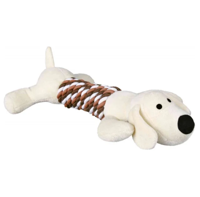 Іграшка Trixie Animal with Rope, для собак, 32 см, 1 шт