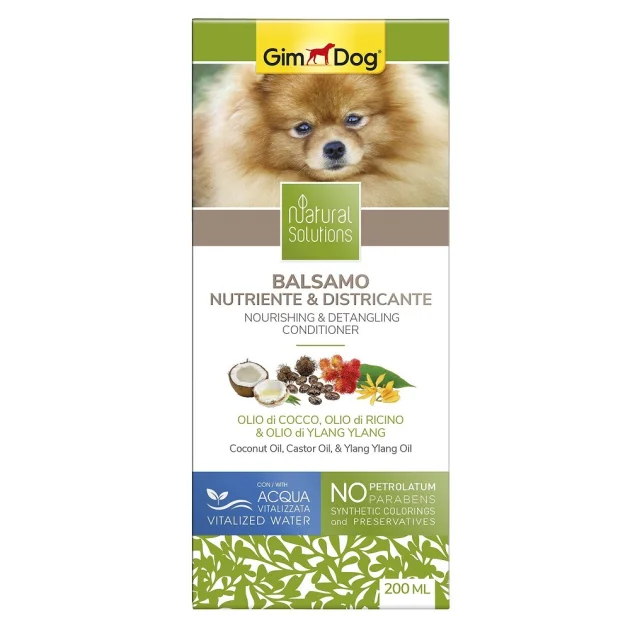 Шампунь GimDog Natural Solutions,  для собак, распутывающий, 200 мл