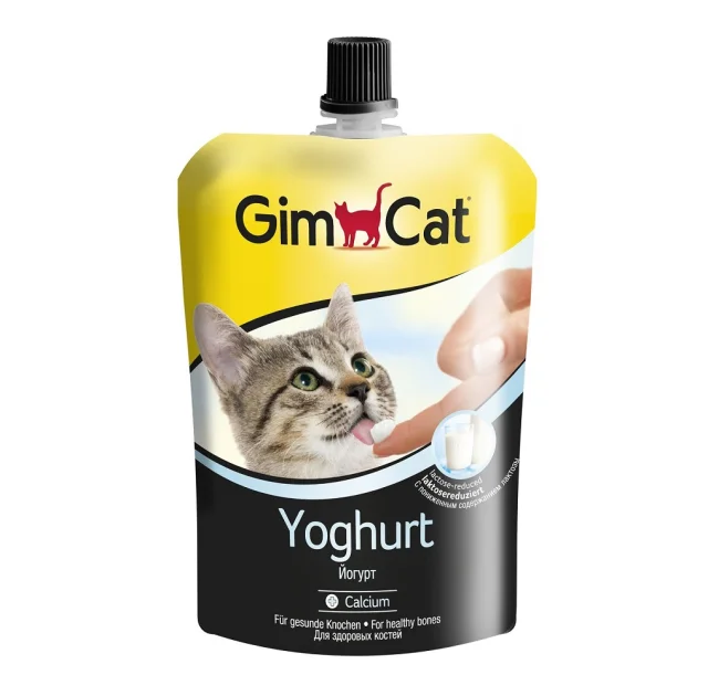 Лакомство GimCat йогурт, для кошек, 150 г