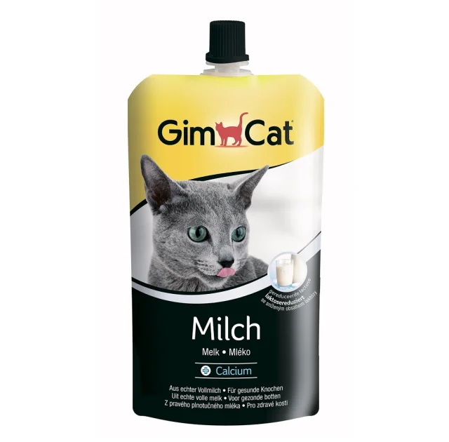 Лакомство GimCat молоко, для кошек, 200 г