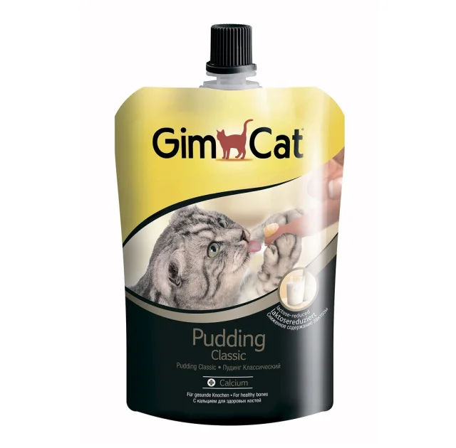 Лакомство GimCat Pudding, для кошек, 150 г
