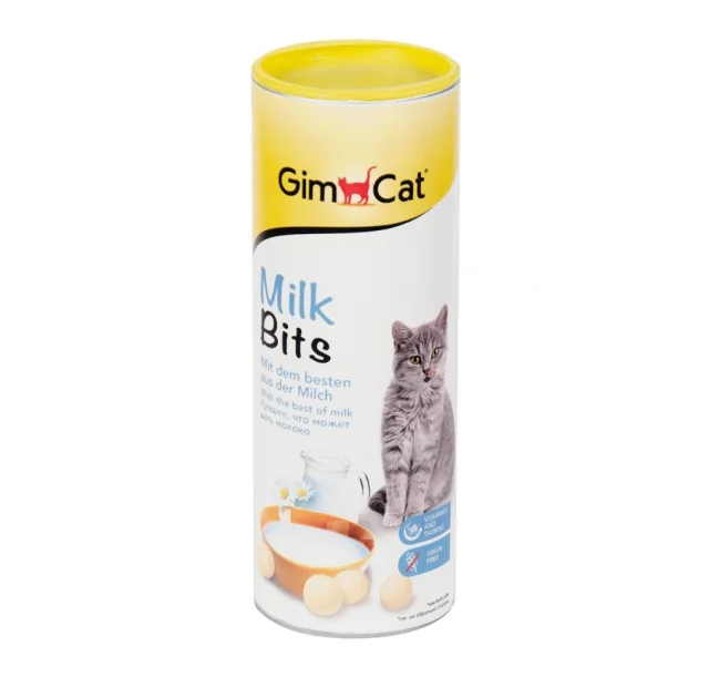 Лакомство GimCat MilkBits, для кошек, 425 г