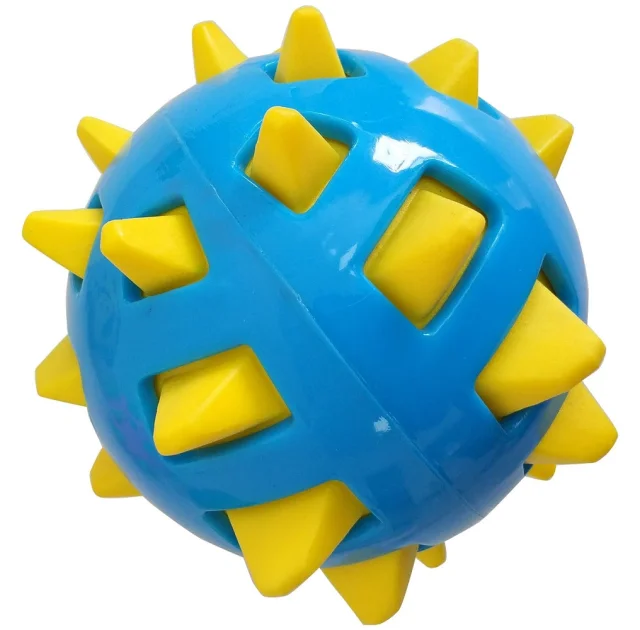Игрушка GimDog Big Bang мяч с шипами, для собак, 15.2 см