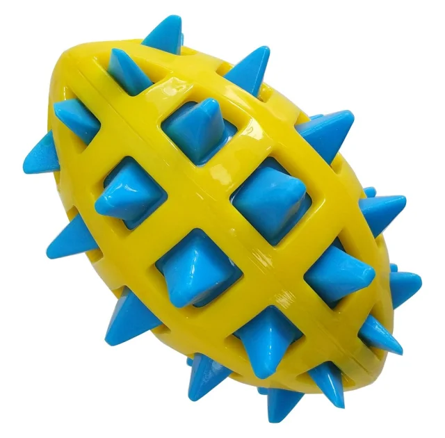 Игрушка GimDog Big Bang мяч-регби с шипами, для собак, 12.7 см