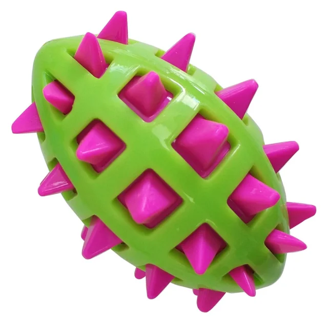 Игрушка GimDog Big Bang мяч-регби с шипами, для собак, 15.2 см