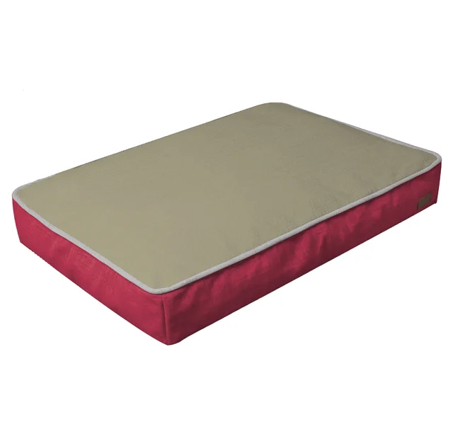 Подушка Croci Cozy Fuxia для собак и кошек, розово-серый, 55×55×10 см
