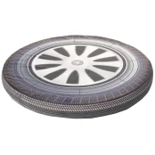 Подушка Croci Racing для кошек и собак мелких пород, хлопок, принт колесо, 50×5 см