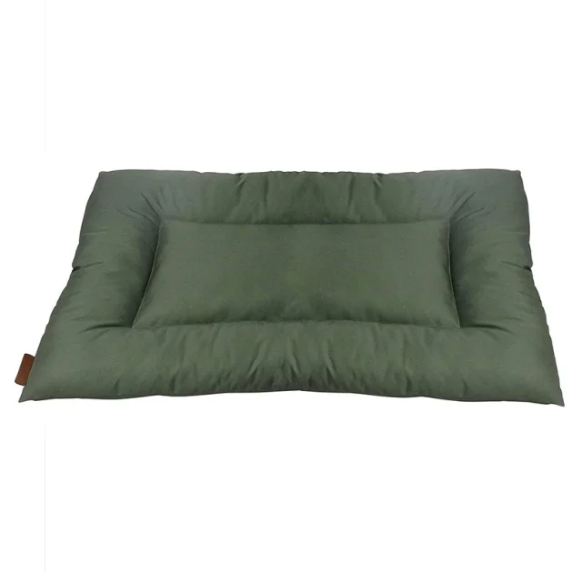 Подушка Croci Revenant Voyage для собак и кошек, текстиль, зелёный, 64×48 см