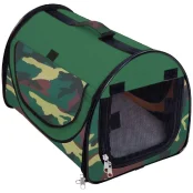 Сумка Croci Fast&Easy для собак, нейлон, зелёный, 27×30×52 см