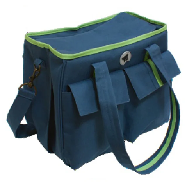 Сумка Croci Isabellal для кошек и собак мелких пород, сине-зелёный, 38×27.5×20 см