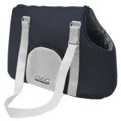 Сумка-переноска Croci Odette для кошек и собак мелких пород, текстиль, синий, 40×20×30 см