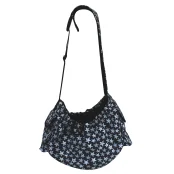 Сумка-гамак Croci Leisure для собак и кошек, текстиль, чёрный, 41×26×17 см