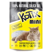 Силикагелевый наполнитель Kotix для кошачьего туалета, 3 л