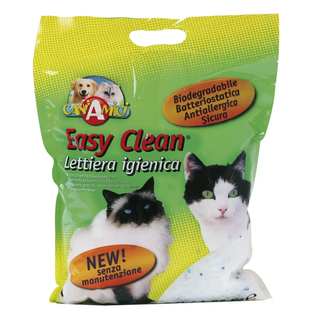 Силікагелевий наповнювач Croci Easy Clean для котячого туалету, 16 л