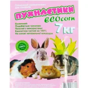 Кукурузный наполнитель Пушистики ECOcorn для грызунов, 7 кг