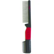 Расческа Croci 2 в 1 для собак и кошек, густой зуб + тример, 3×19 см
