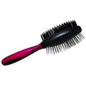 Расческа-щетка Croci для собак, двустороння, большая, 7×23.5 см