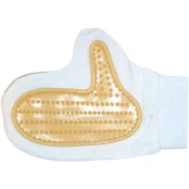 Рукавичка масажна Croci для собак, гума/текстиль, 2.4×1.7 см