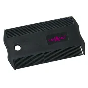 Гребешок Croci для вычесования блох у собак и кошек, 2-х сторонний, 5×8.5 см