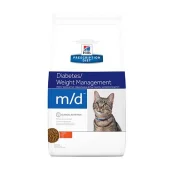 Сухой корм Hill's Prescription Diet Feline m/d Diabetes/Weight Management для кошек, с курицей, 5 кг