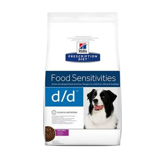 Сухой корм Hill's Prescription Diet Canine d/d Food Sensitivities Duck & Rice для собак, утка и рис, 2 кг