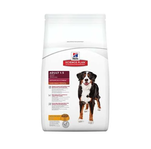 Сухий корм Hill's Science Plan Canine Adult Advanced Fitness Chicken для собак великих порід, з куркою, 12 кг