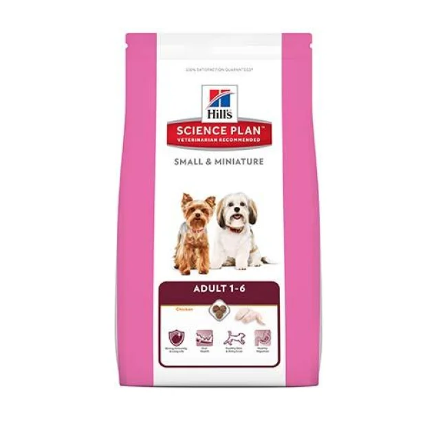 Сухий корм Hill's Science Plan Canine Adult Small & Miniature для собак дрібних порід, з куркою, 6.5 кг