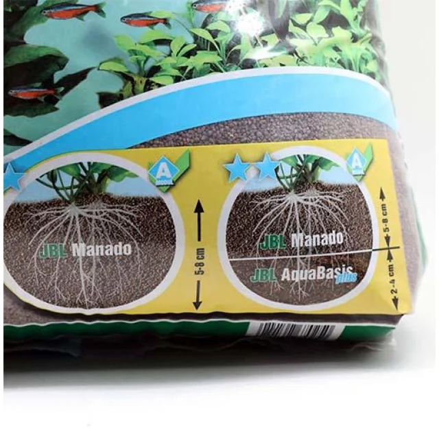 Натуральный субстрат JBL Manado для пресноводных аквариумов, 10 л