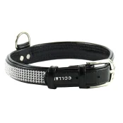 Ошейник Waudog Glamour со стразами, ширина 9 мм, длина 19-25 см